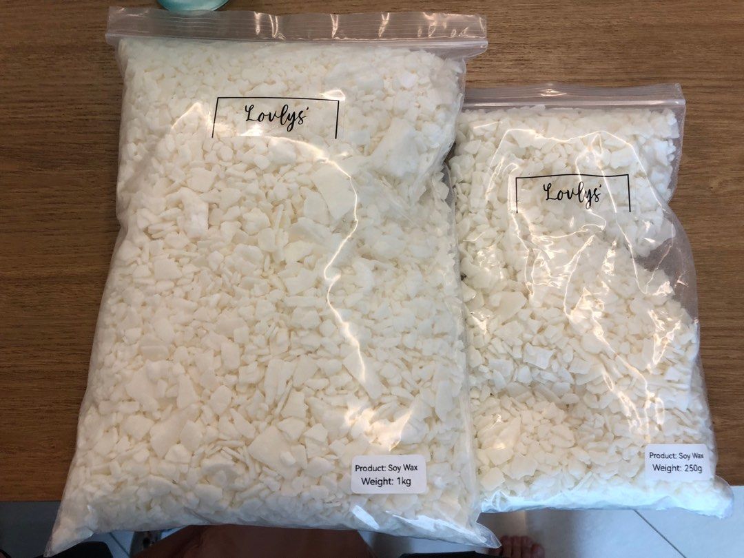 Natural Soy Wax, Hobbies & Toys, Stationery & Craft, Handmade Craft on Carousell