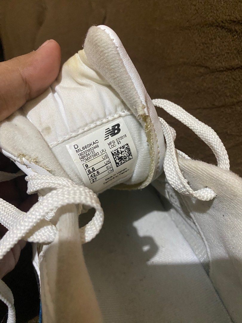 New Balance 660 White Uk 42 5