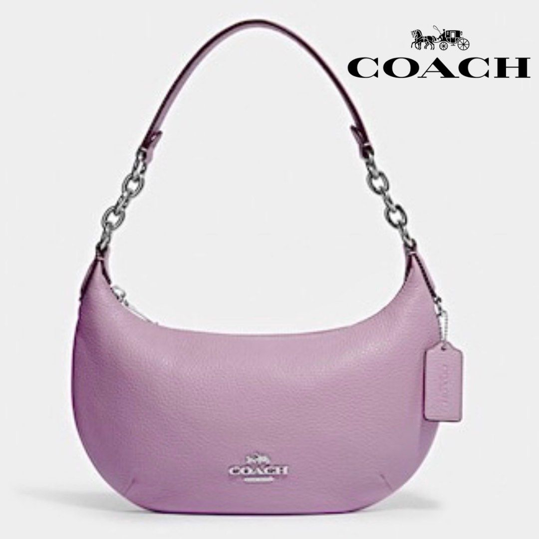 New Coach ?? Original CE619 Purple Payton Hobo Women Shoulder 