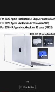 NEW MacBook Air 13 Protective Case /Macbbook AIR 13 M1 2020 (A2337) Case/Macbbook AIR 13 2020 (A2179) Case/Macbbook pro 13 2018-2019 (A1932)Case/Crystal Transparent Hard Bendable MacBook Case Clear Surface Protective Or Flat Frosted Cover