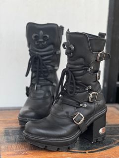 Newrock boots clearance