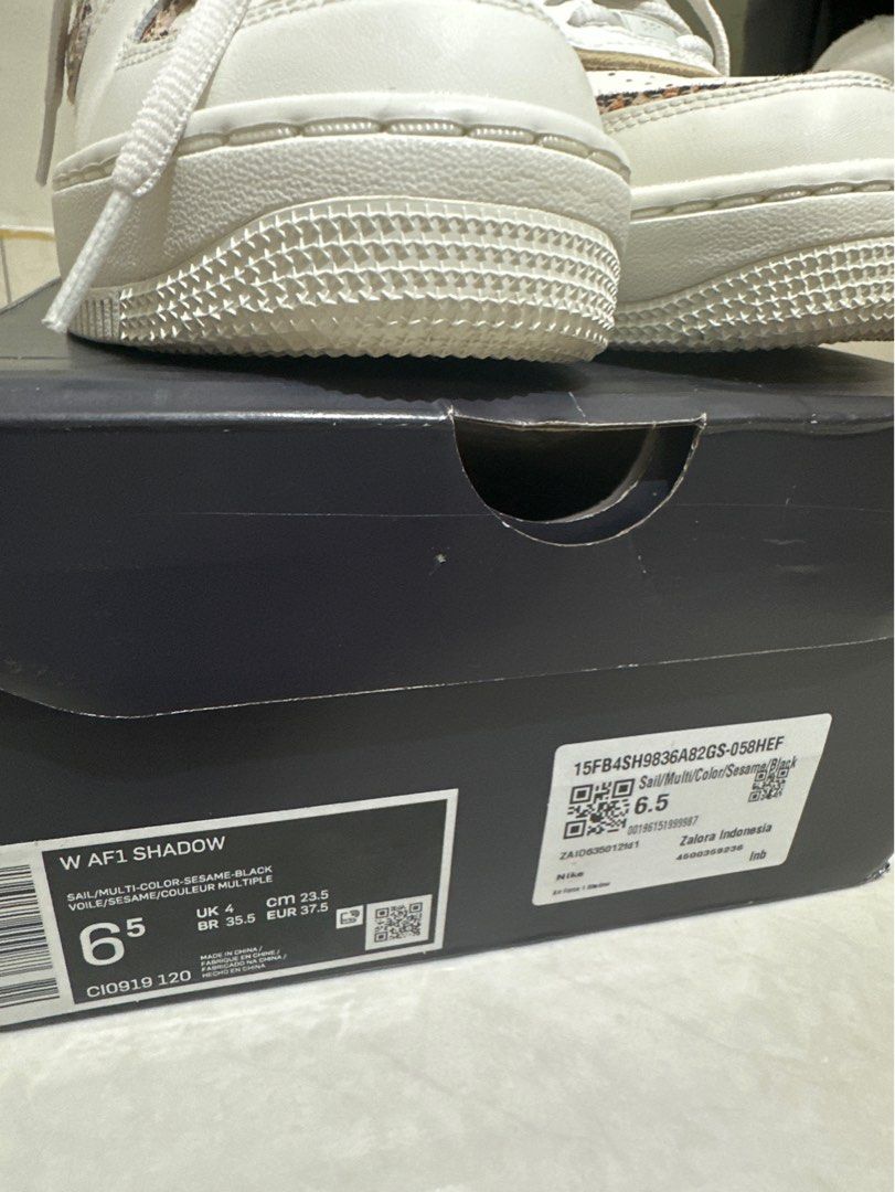 nike air force leopard, Fesyen Wanita, Sepatu di Carousell