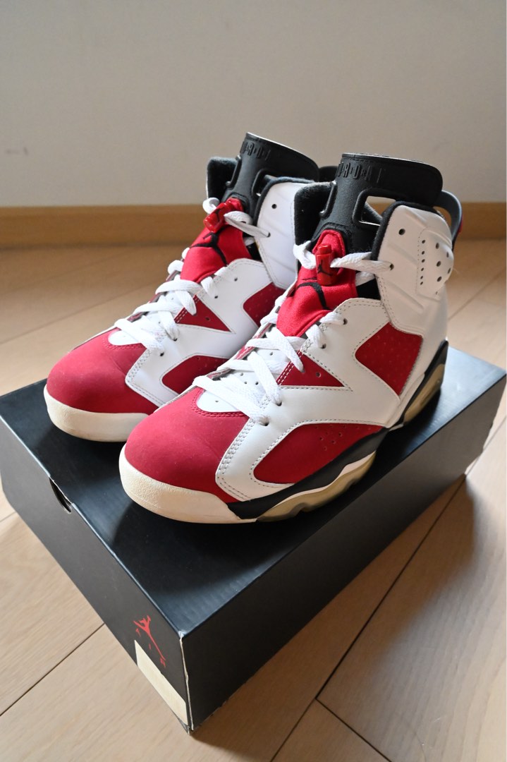 Nike Air Jordan 6 Retro Carmine (2014 jumpman version) aj6