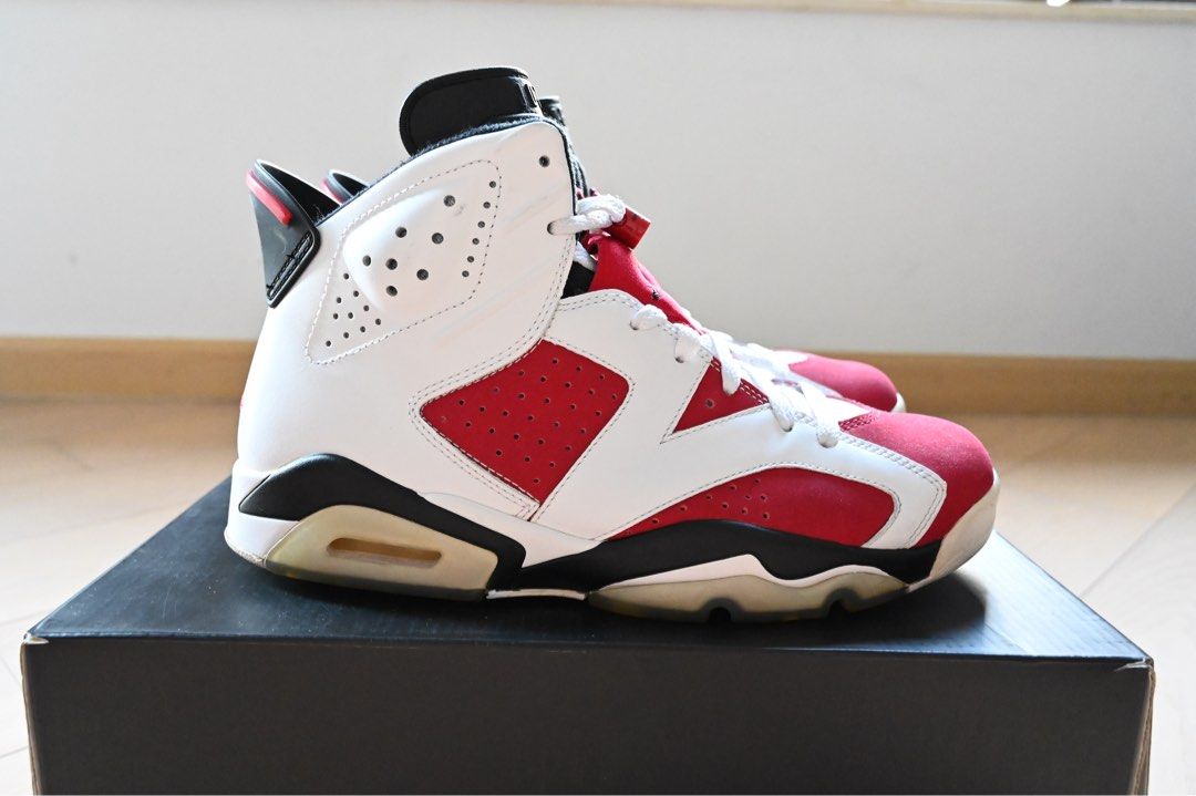 Nike Air Jordan 6 Retro Carmine (2014 jumpman version) aj6