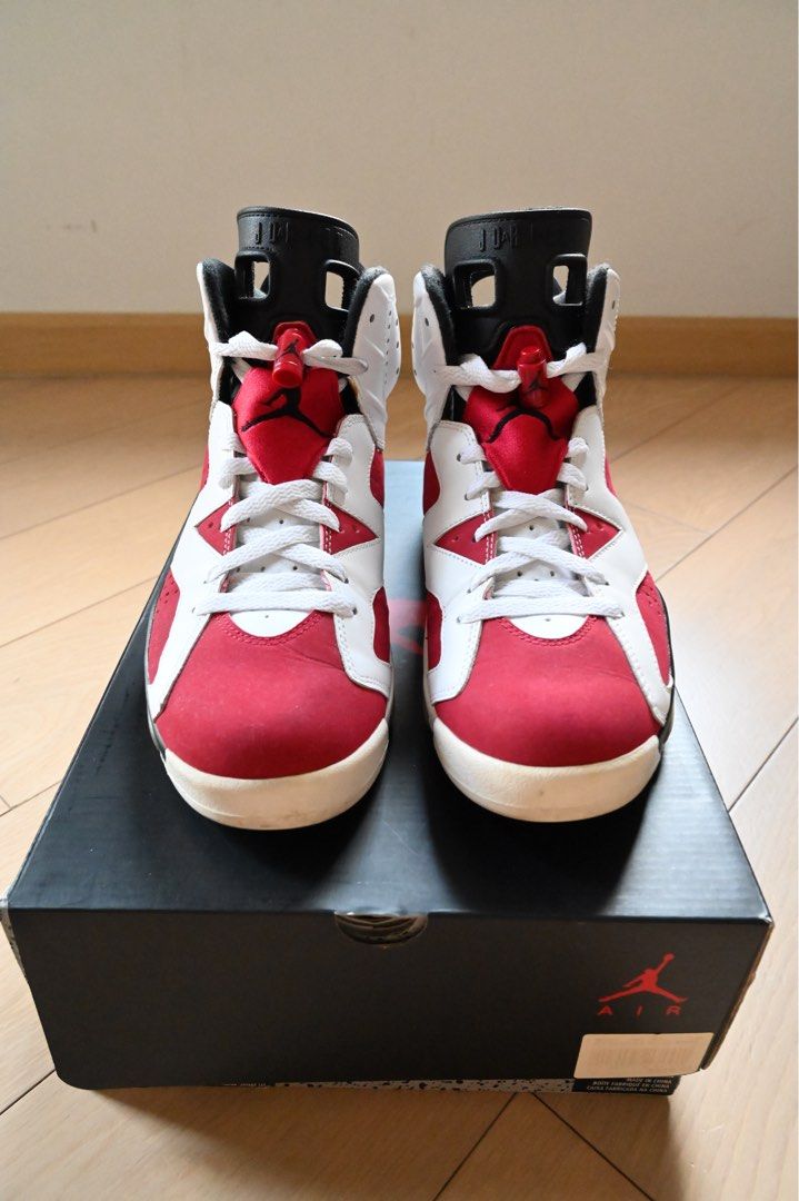 Nike Air Jordan 6 Retro Carmine (2014 jumpman version) aj6