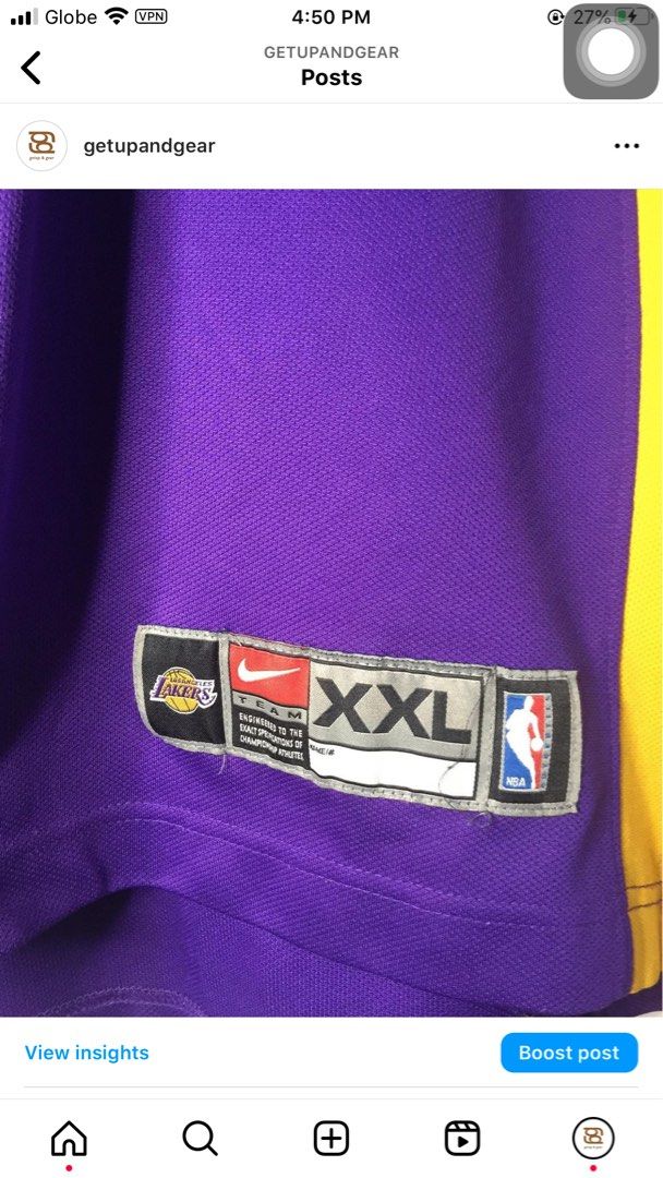 Vintage Nike Team 00's x LA Lakers NBA team Pullover – ATTASTORES