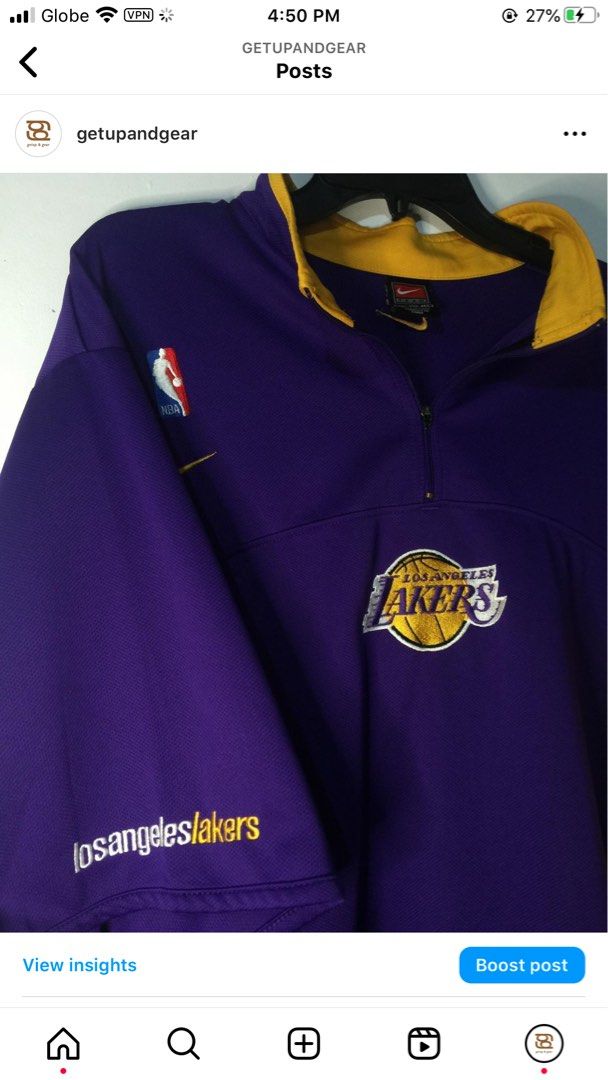 Nike Lakers Warm Up Shooting Shirt by nikenba on DeviantArt