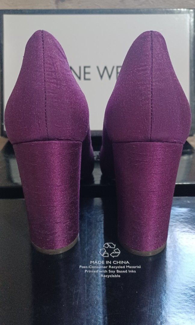 Nine West Denton Purple Women s Fashion Footwear Heels on Carousell