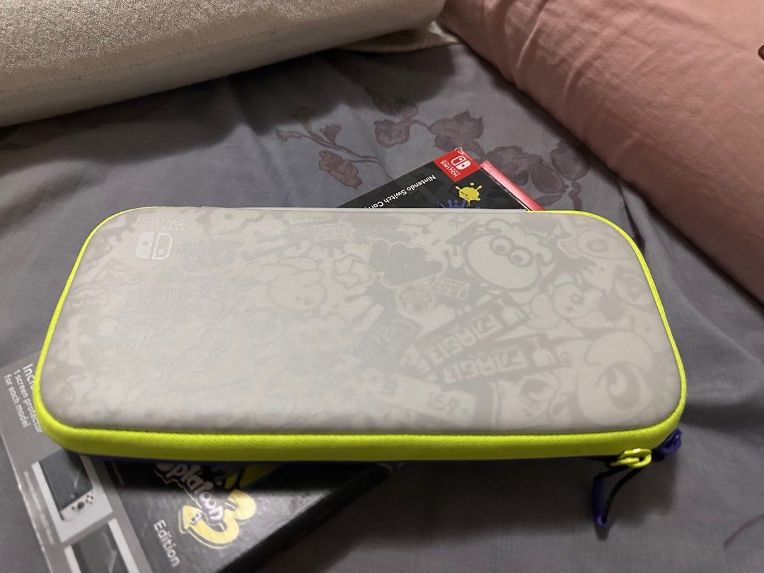 Nintendo Switch Splatoon Carrying Case, Video Gaming, Gaming ...
