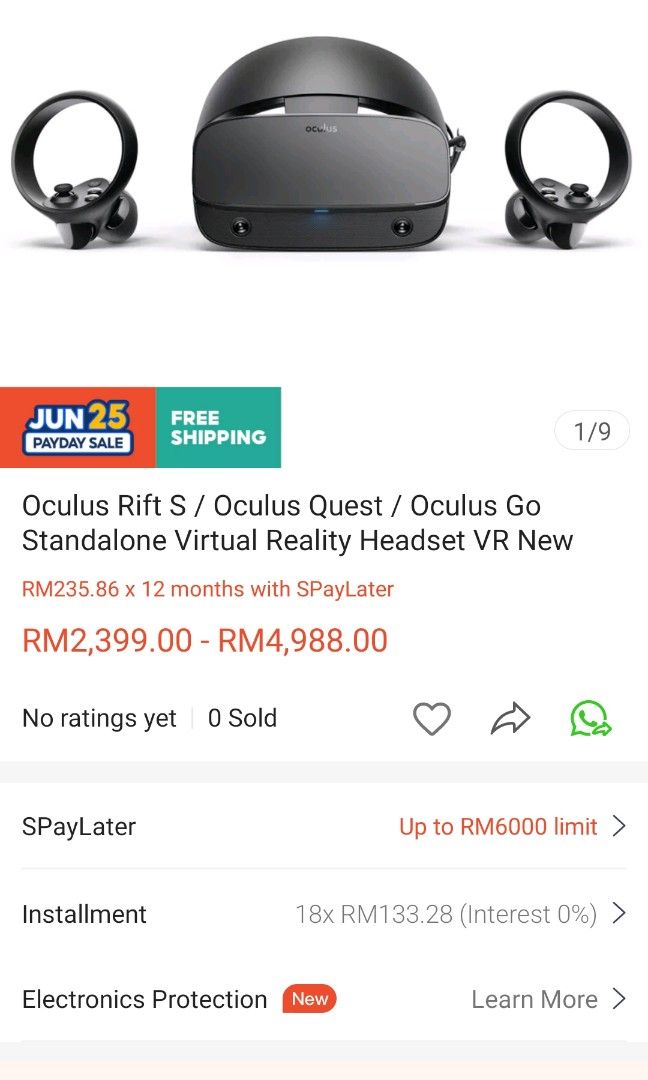 Oculus rift s