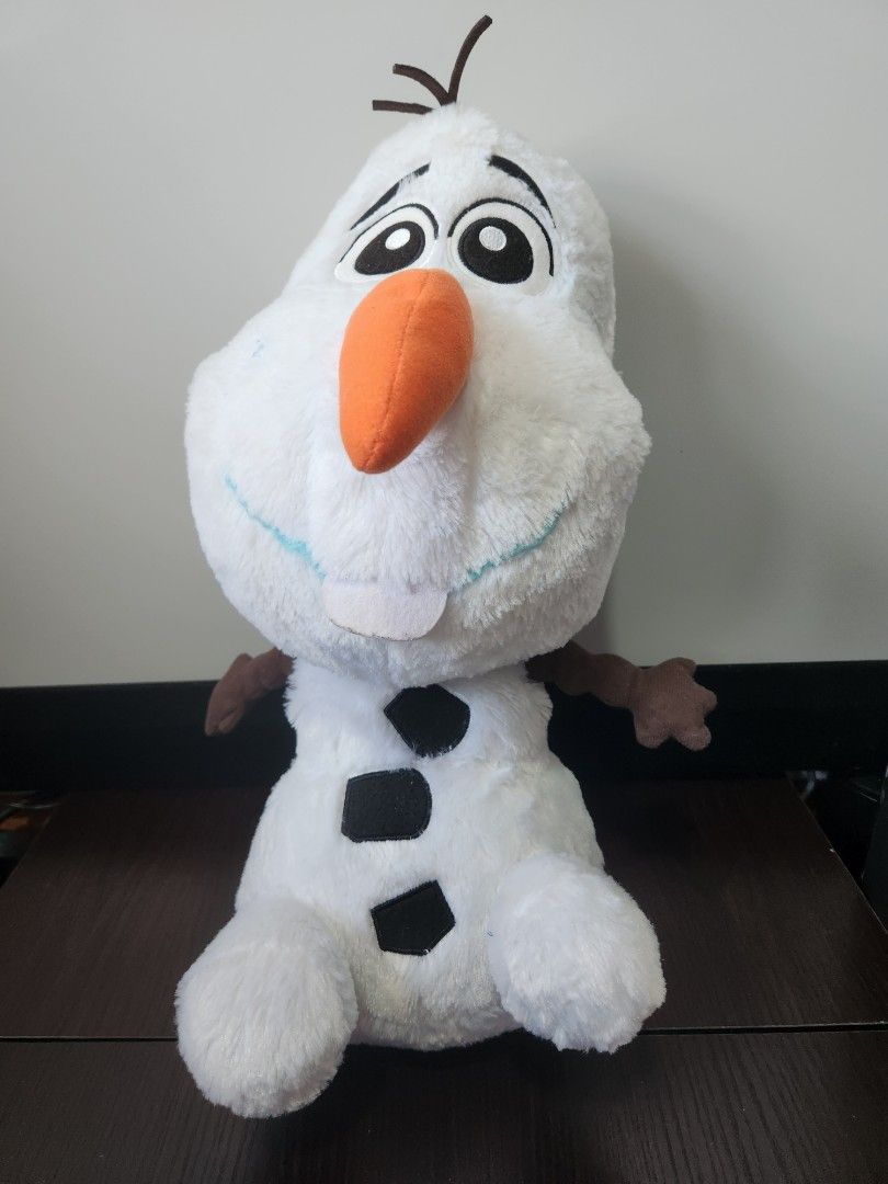 Olaf soft toy (50cm), Hobbies & Toys, Toys & Games on Carousell