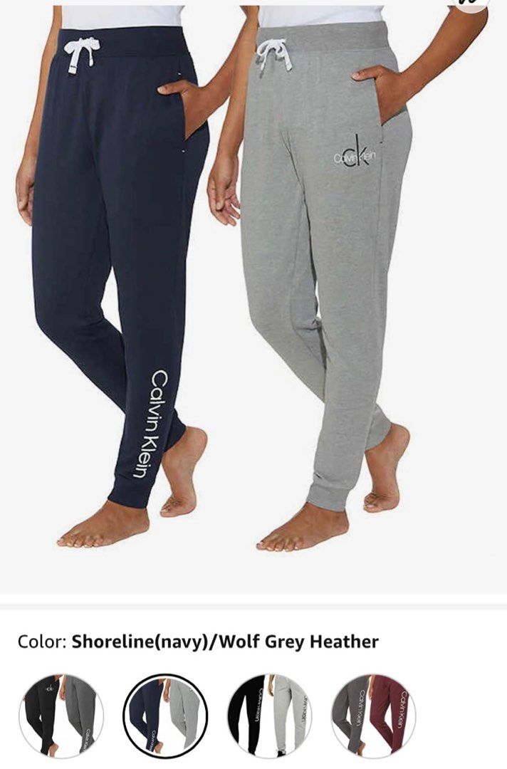 Original Calvin Klein Women s 2 Pack French Terry Joggers Women s
