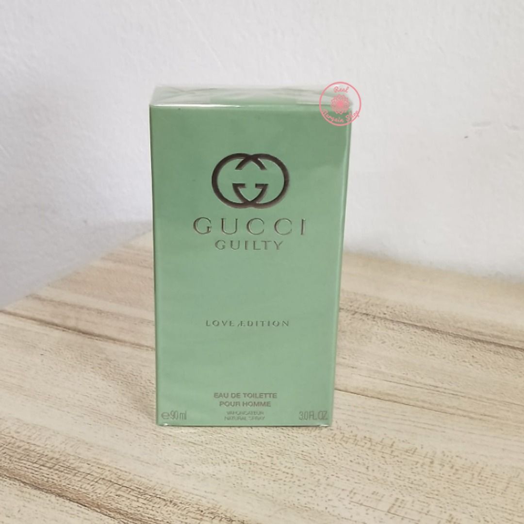 Original Gucci Guilty Eau De Toilette Pour Homme 90ml Love Edition Beauty Personal Care Fragrance Deodorants on Carousell