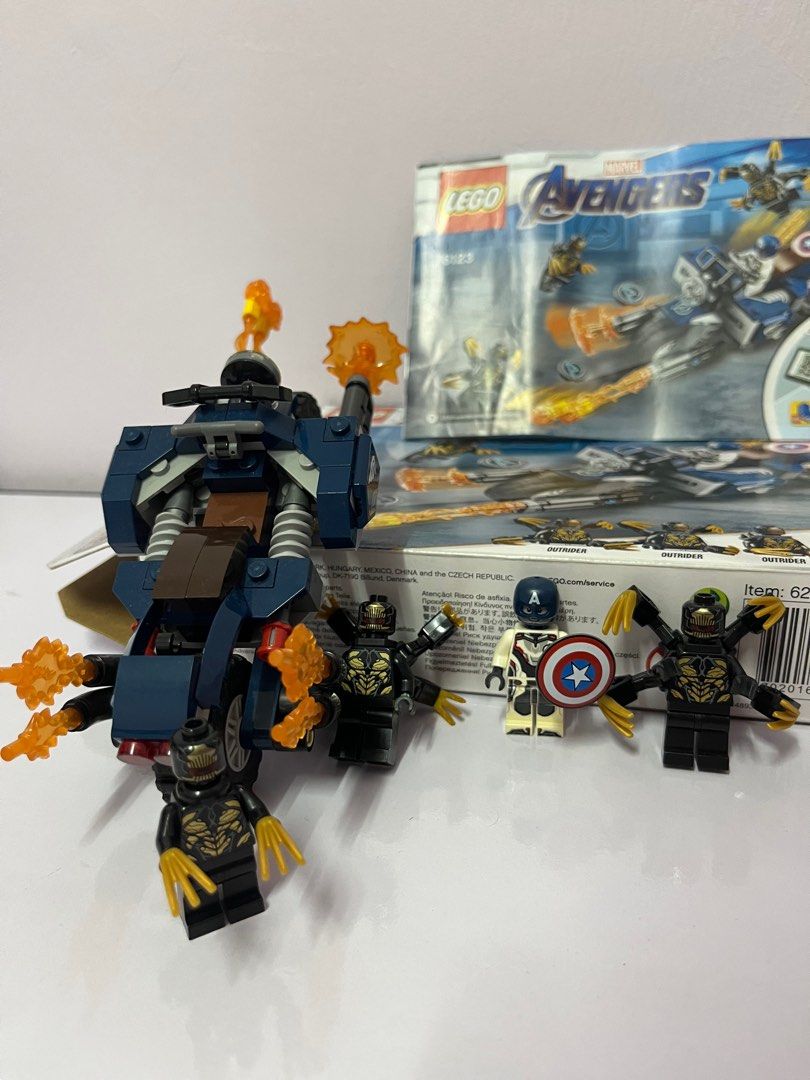 76123 captain america outriders attack discount