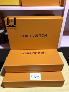 Authentic Louis Vuitton Large Empty Box 16”x13”x7.5”