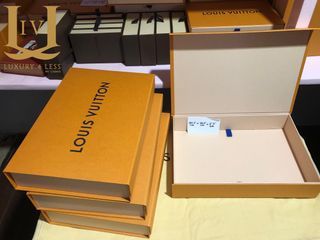 Authentic Louis Vuitton Large EMPTY BOX ONLY (18in x 15in x 6.7 in)