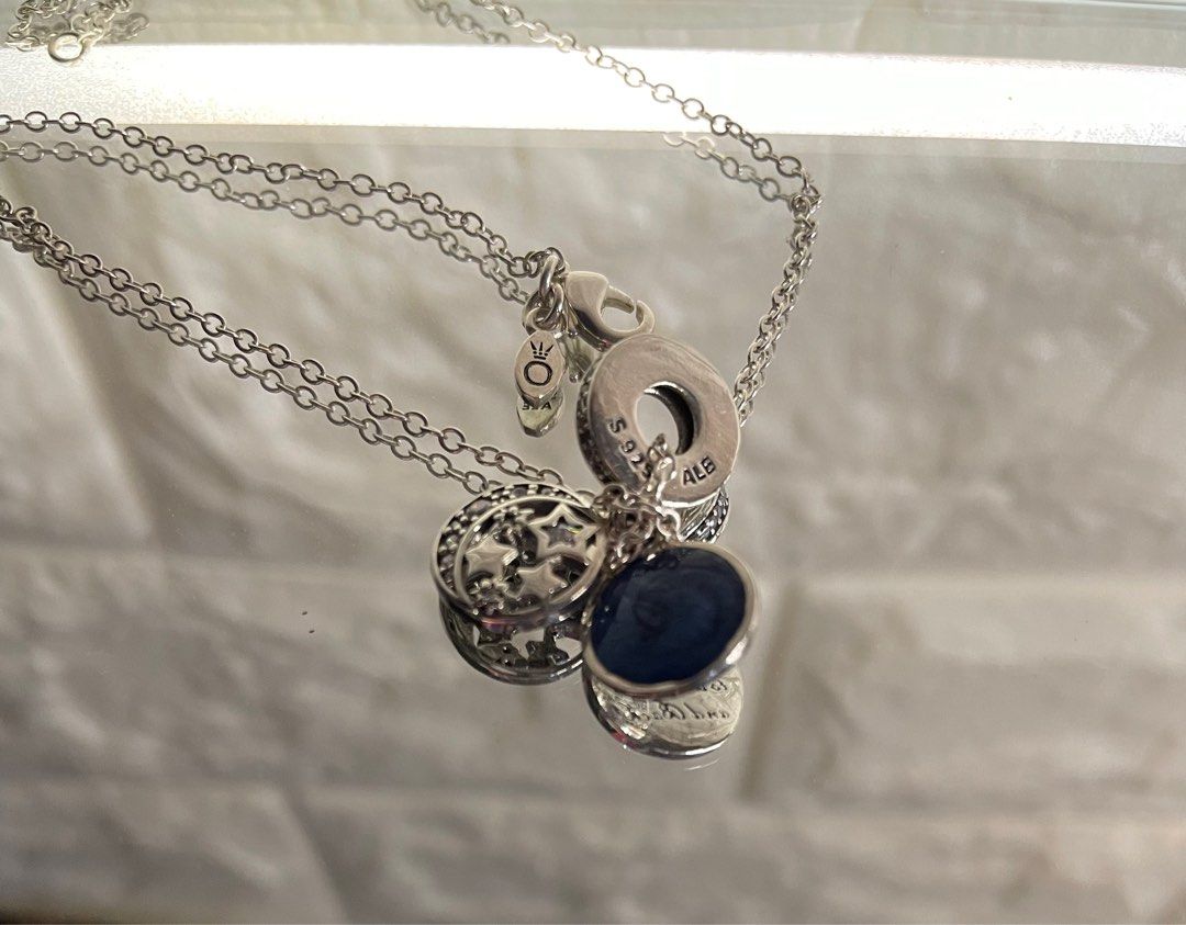 Pandora Necklace Love you to the moon and back