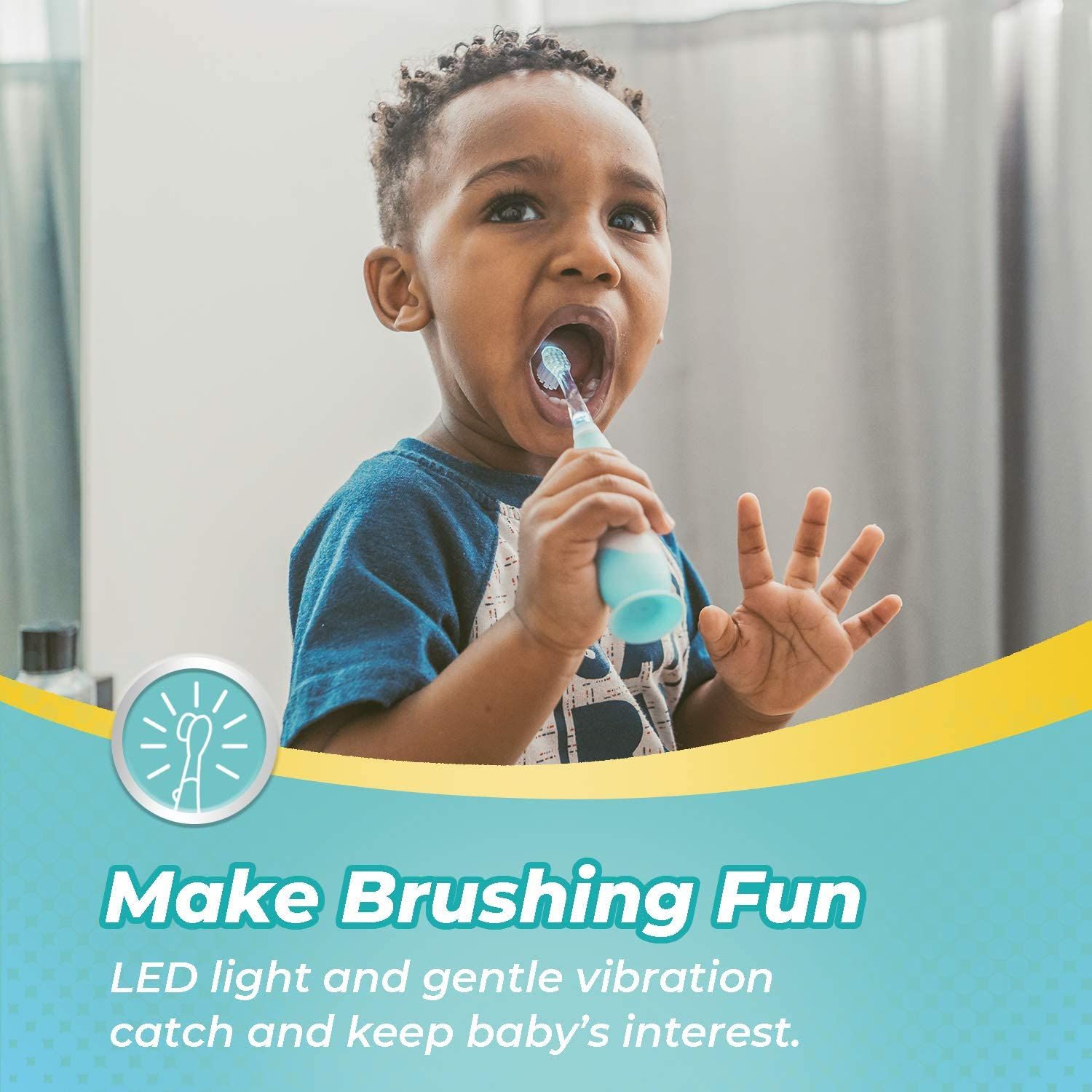 Baby sonic sales electric toothbrush
