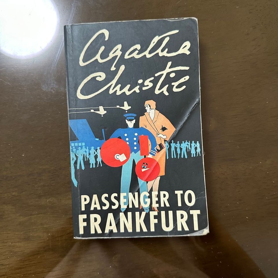 Passenger to Frankfurt by Agatha Christie on Carousell