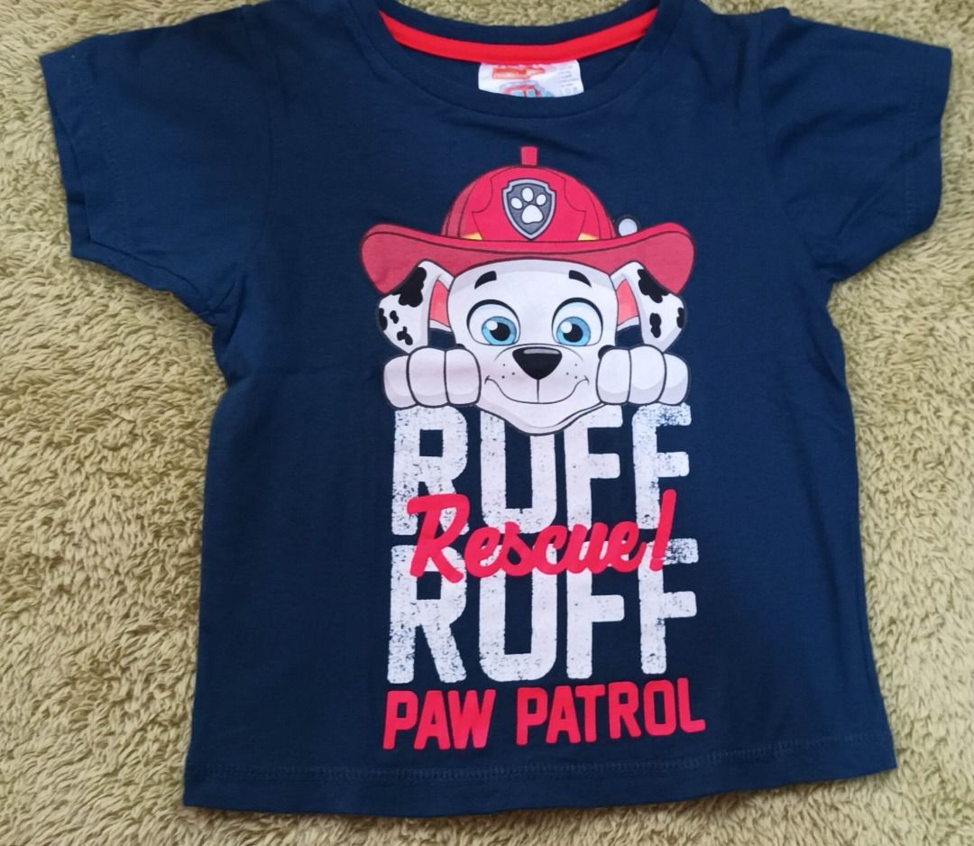 Paw patrol tshirt (Category: Babies & Kids Fashion) located in Quezon City. Submitted by matteusprelovedstuff (Listing ID 1239055799, Image 1). Description: My son's Pl 1x lang isinuot.