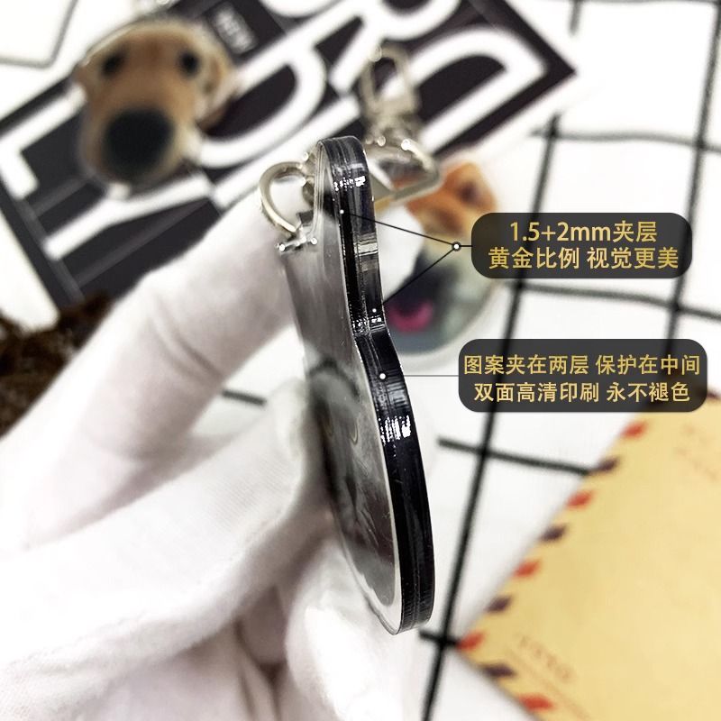 Custom retractable key chain hot sale