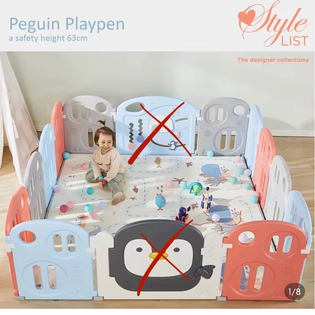 Playpen, Babies & Kids, Baby Nursery & Kids Furniture, Safety Gates