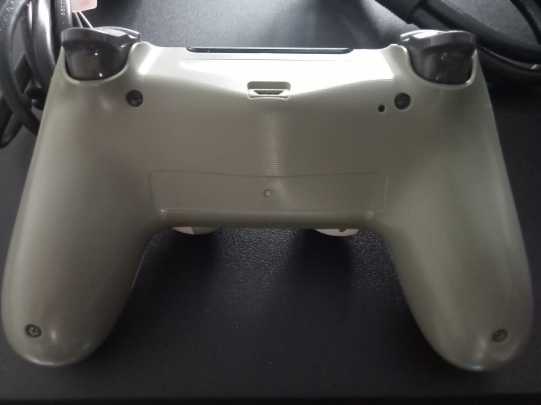 JDM-040 Controller Chrome Placcatura Alloggiamento Della Copertura Di Shell Della Cassa Del Tasto Mod Kit Di Ricambio Per Playstation 4 PS4 Pro - Foto 4