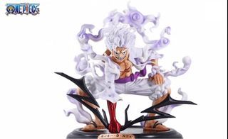 One Piece Figures - 23cm Gear 5 Luffy Anime PVC GK Statue Action