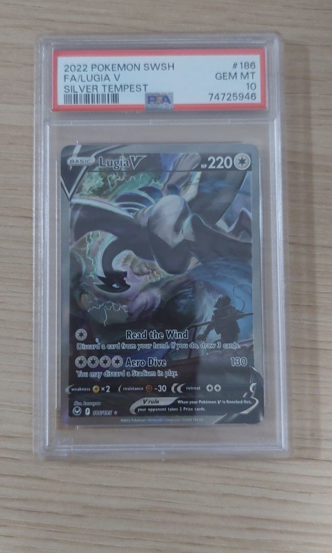 Pokemon Tcg: Lugia v aa psa 10, Hobbies & Toys, Toys & Games on Carousell Pokemon Tcg: Lugia v aa psa 10, Hobbies & Toys, Toys & Games on Carousell