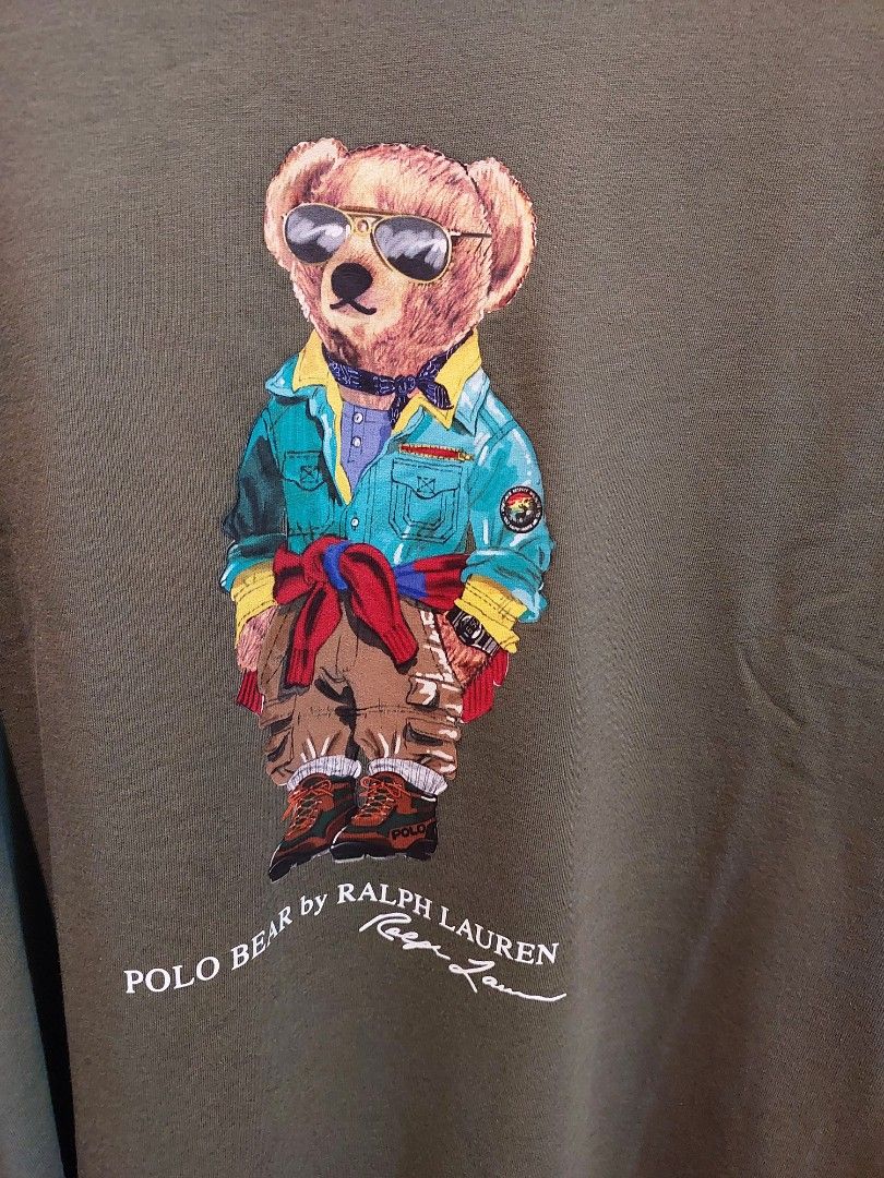 Shop Polo Ralph Lauren Polo Bear Long Sleeve Shirt 710897346001