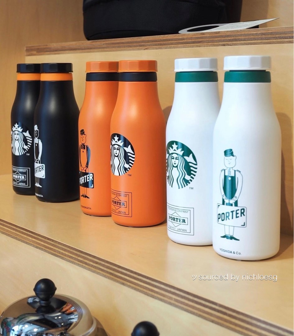 PORTER X STARBUCKS LOGO BOTTLE, Furniture & Home Living