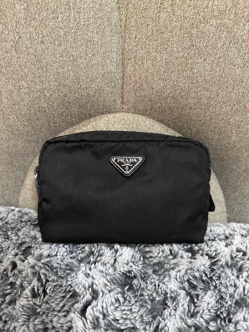 Prada vela cosmetic best sale bag