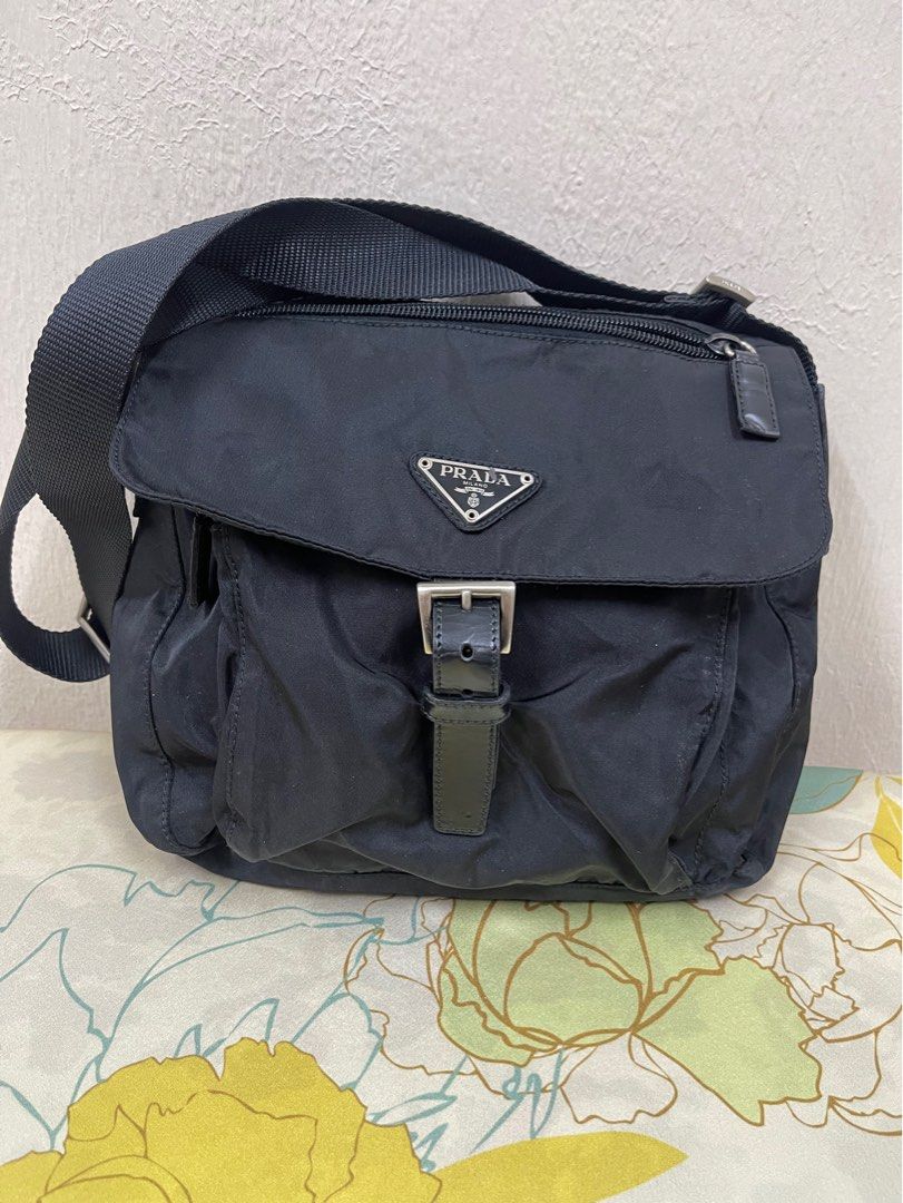 Prada Small Nylon Tessuto shoulder bag Women s Fashion Bags
