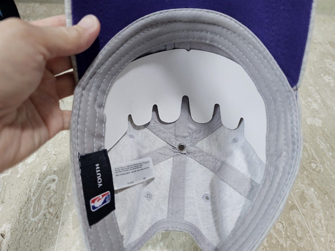 PRIMARK NBA LOS ANGELES LAKERS Youth Cap Hat GRAY, Men's Fashion