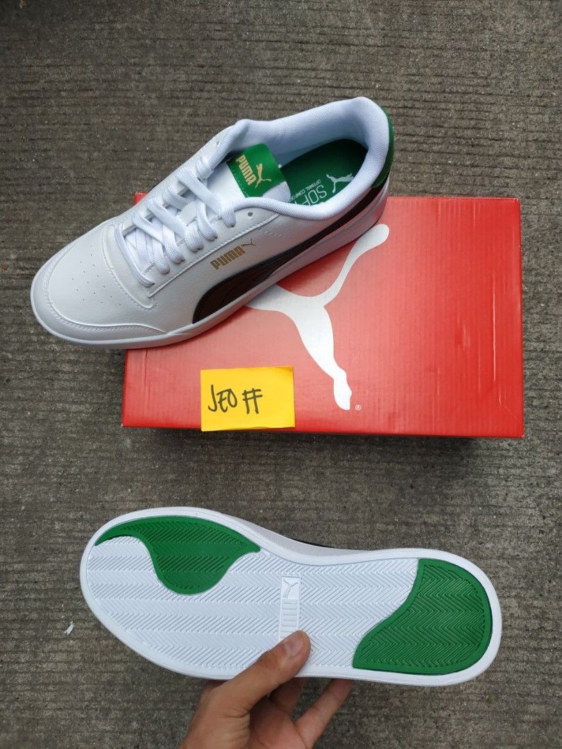 Puma trionfo women men green clearance