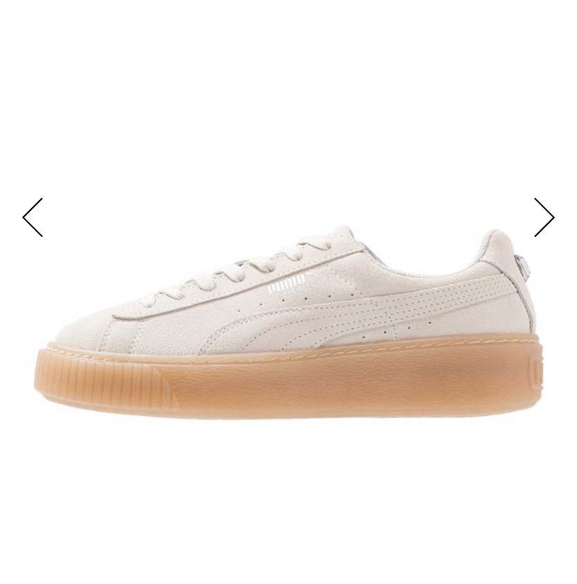 Puma Suede Platform Shoes