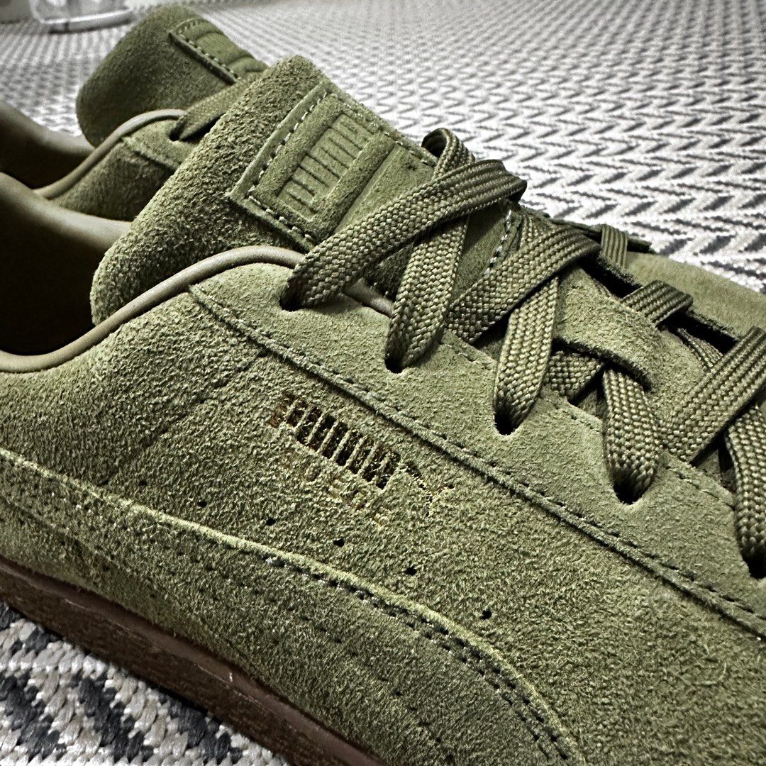 Mens puma suede trainers sales