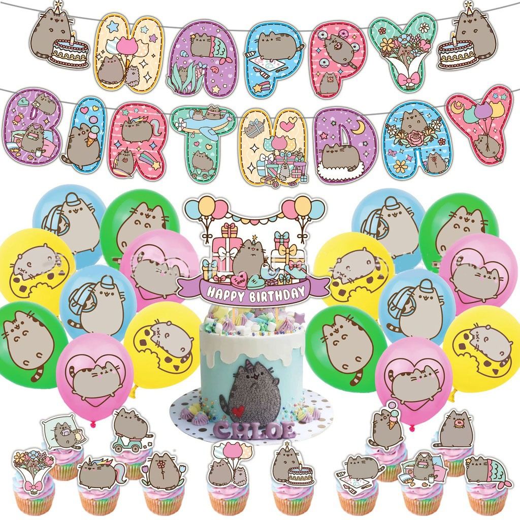 Pusheen clearance birthday cupcake
