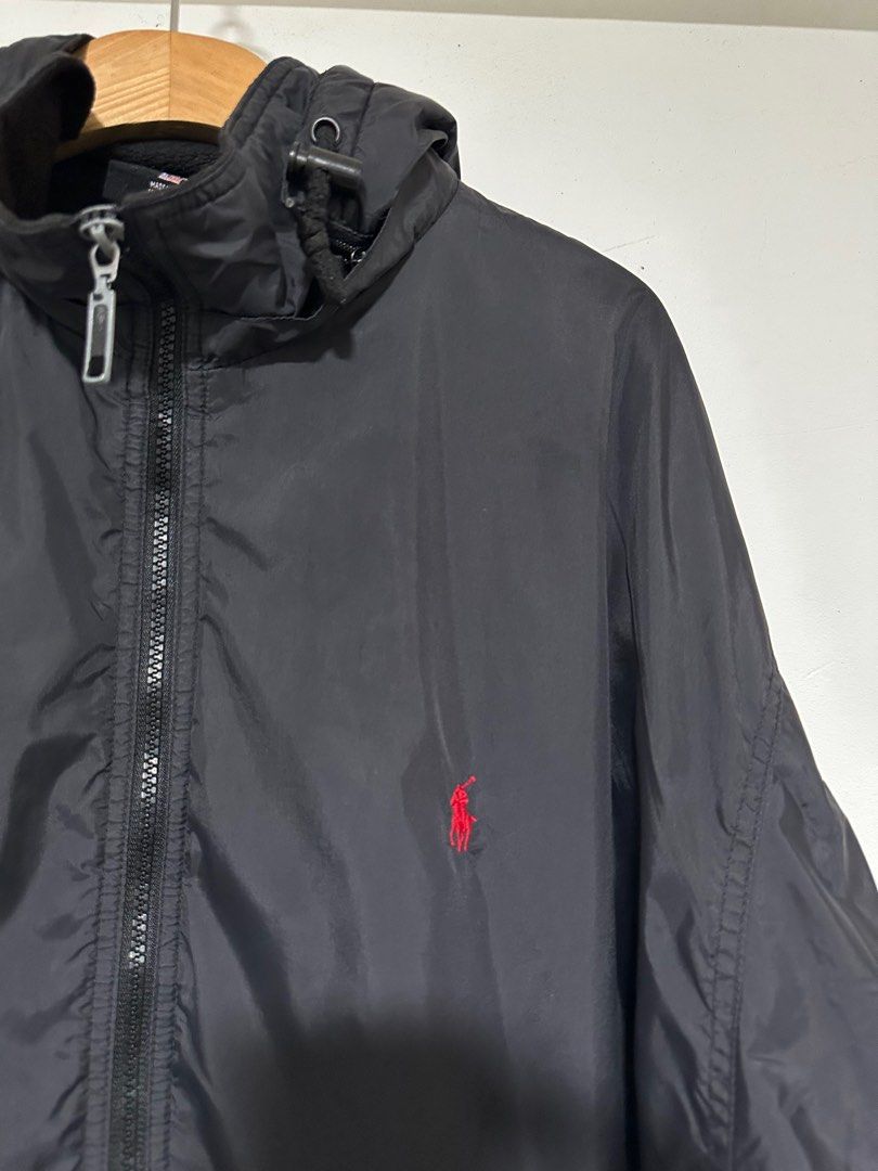 Polo ralph lauren men's nylon hooded windbreaker jacket Clearance