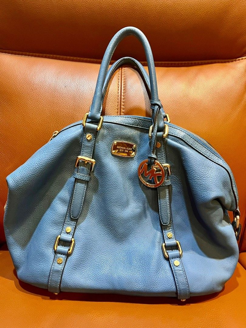 Michael kors 2025 soft leather satchel