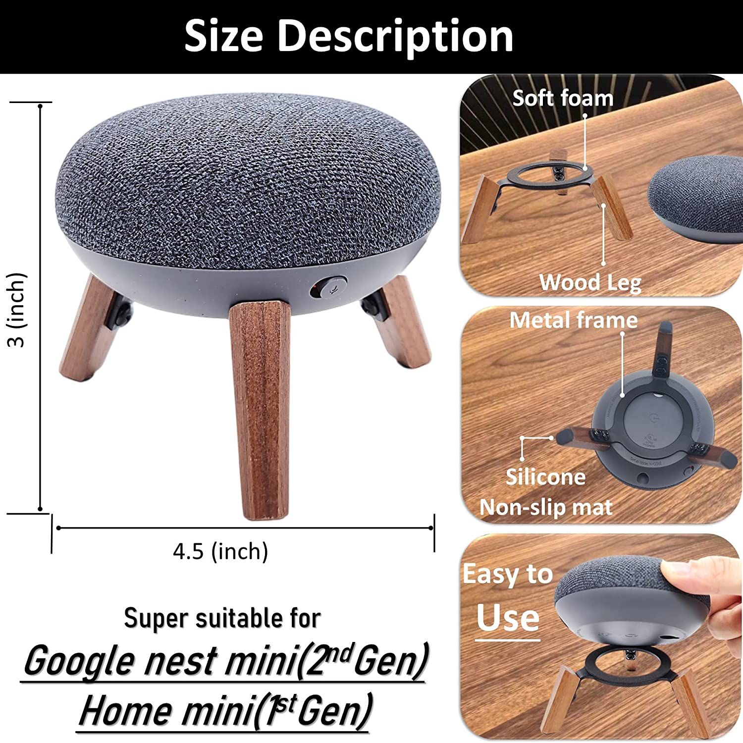 Google home clearance speaker accessories