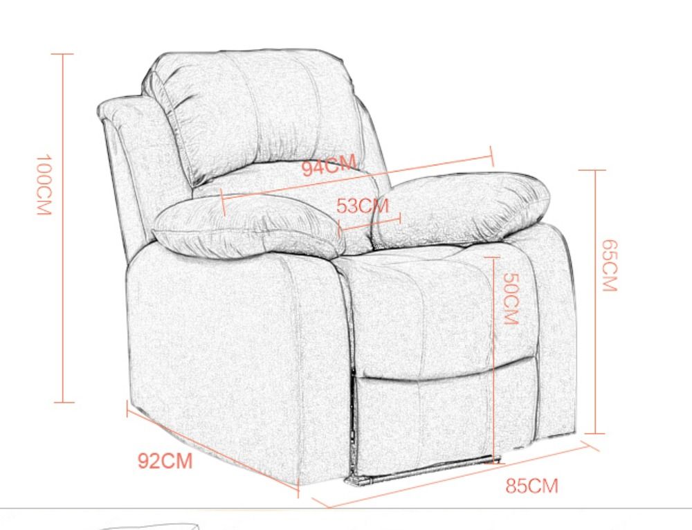 Recliner Bed for beauty salon (180 degree), Furniture & Home Living