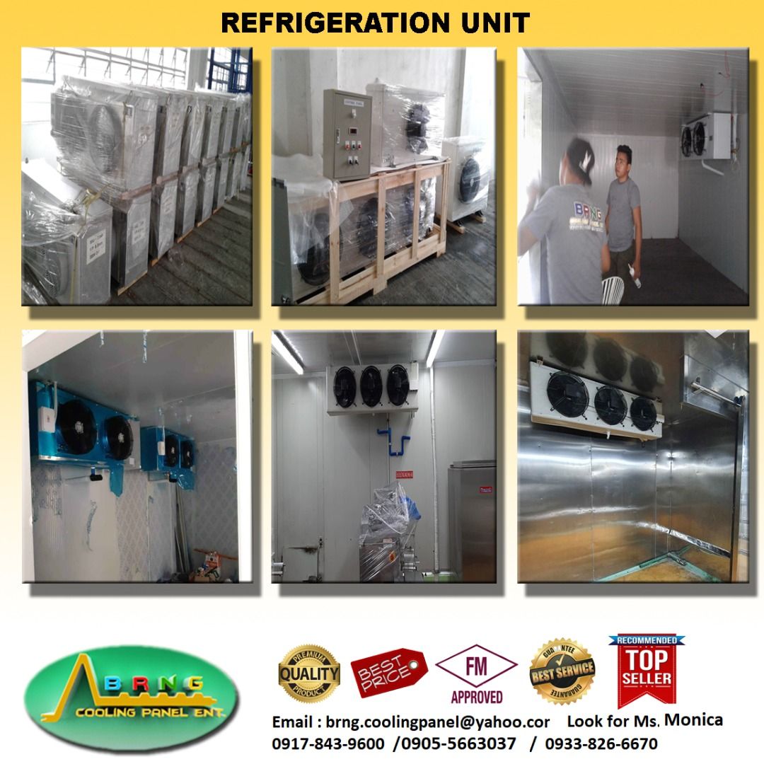 REFREGERATION UNIT (Category: Construction & Building Materials) located in Quezon City. Submitted by brngmonicabornales4441 (Listing ID 1239047284, Image 1). Description: Hello Everyone! BRNG Cooling Panel Enterprise is offering an affordable and high-quality Insulated Sandwich Panels. We supply and install Insulated Sandwich Panels for cold storages such as: Freezer Rooms Chiller Rooms Blast Freezer Rooms Ante Rooms Processing Areas Warehouses 