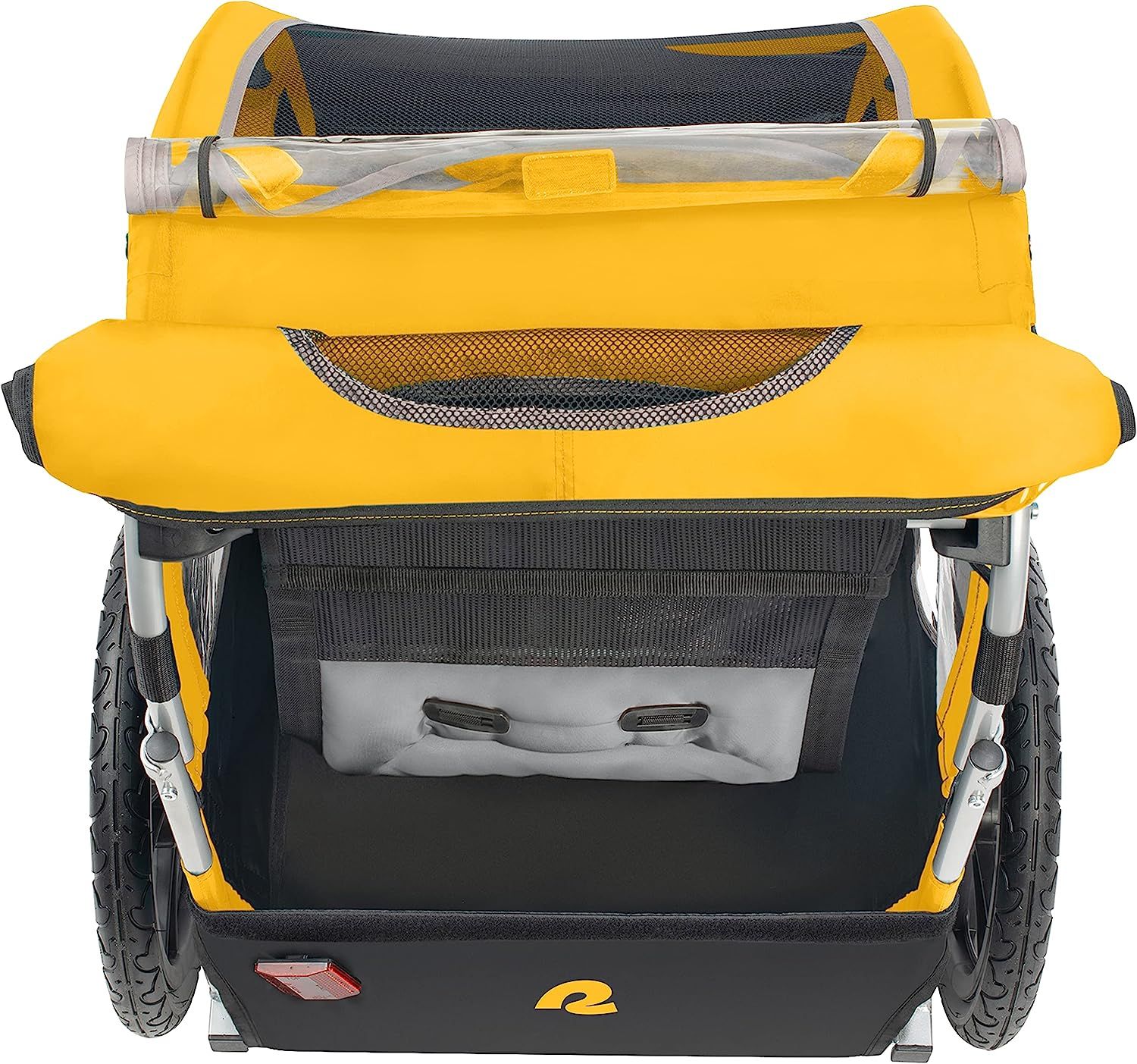 Rover two passenger children's foldable bike trailer deals