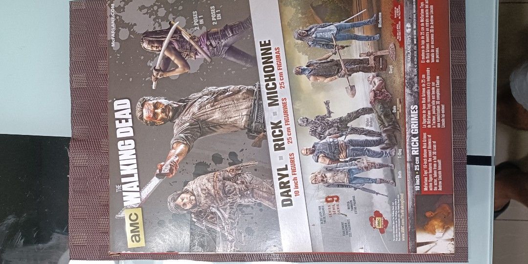 Rick Grimes Action Figure (Category: Figurines & Statues) located in Makati City. Submitted by jbstar40 (Listing ID 1239043949, Image 2). Description: Paint: Original Paint Scale: 10 inches A former sheriff deputy, Rick Grimes leads the group of Atlanta survivors in their desperate search for a safe haven from the constant dangers that now lurk among them. As the group looks to rebuild their lives, Rick initially resists his destined leadership r