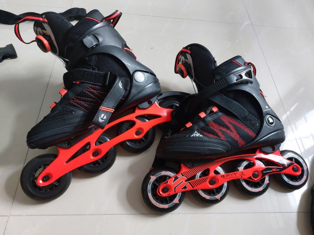 Rollerblades inline skate + protection gear, Sports Equipment, Sports