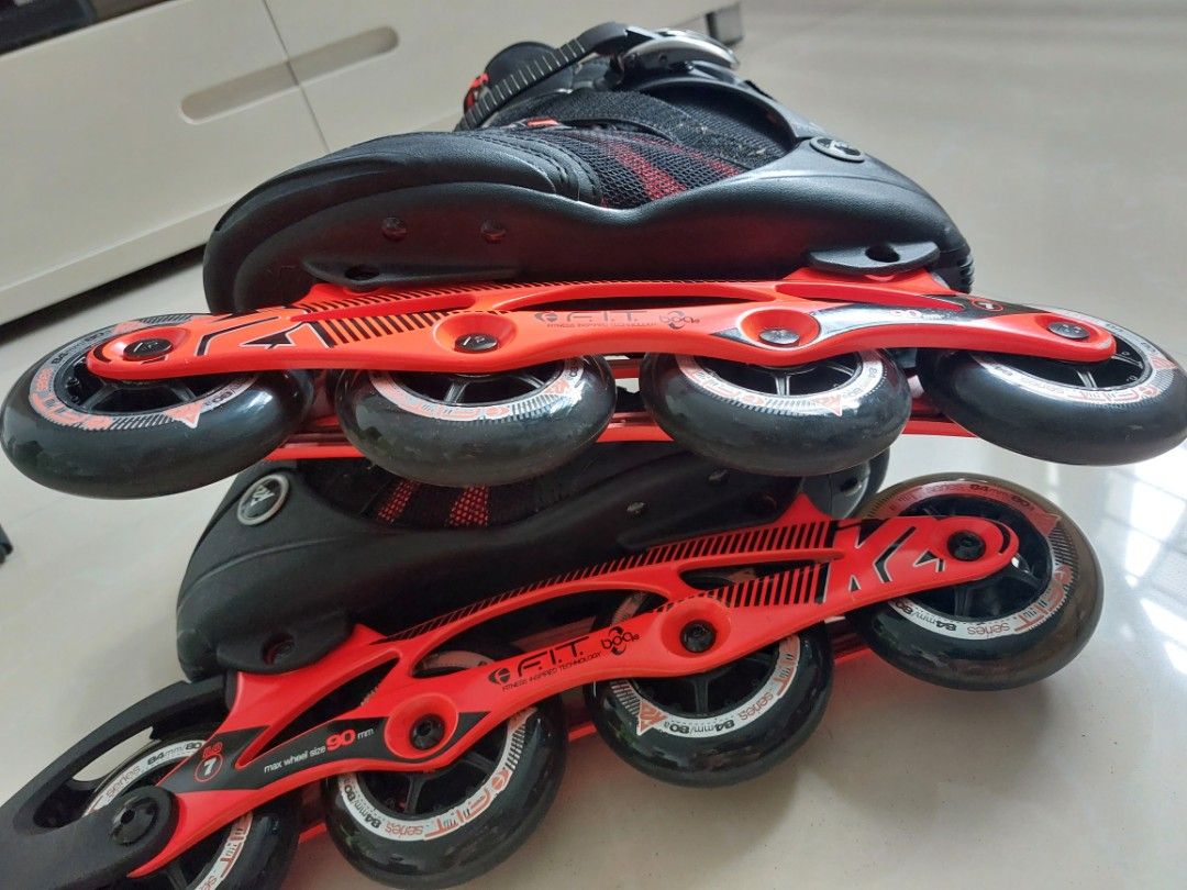 Rollerblades inline skate + protection gear, Sports Equipment, Sports