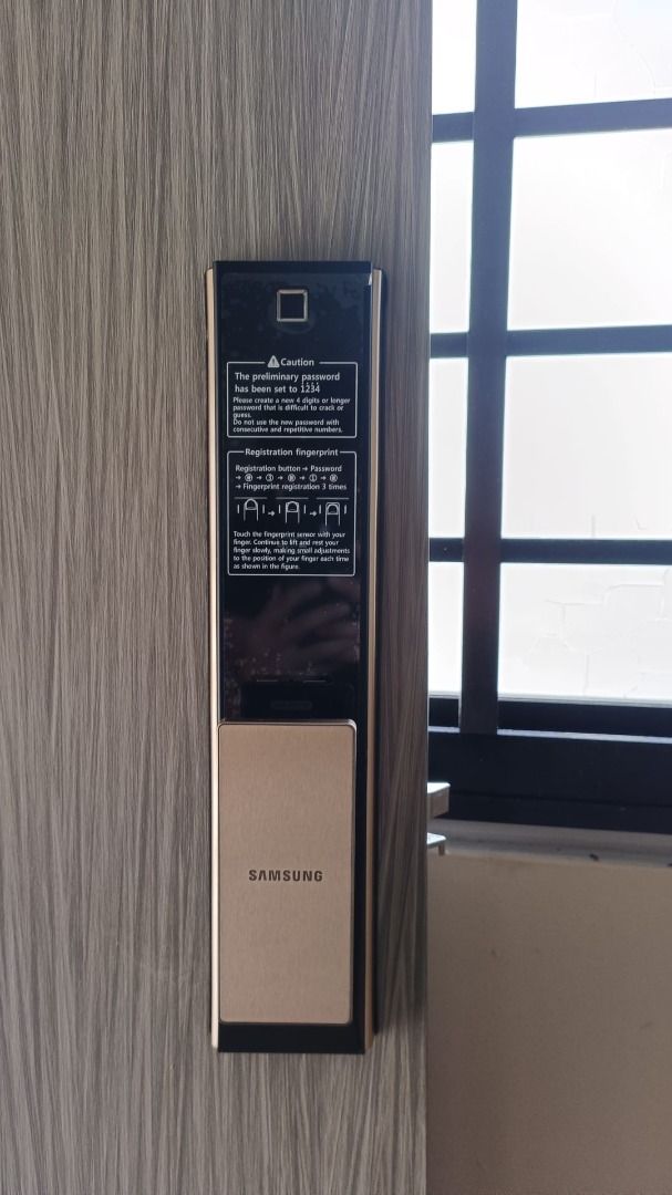 Samsung Door Lock Digital SHP DP 739 Premium Bluetooth PushPull