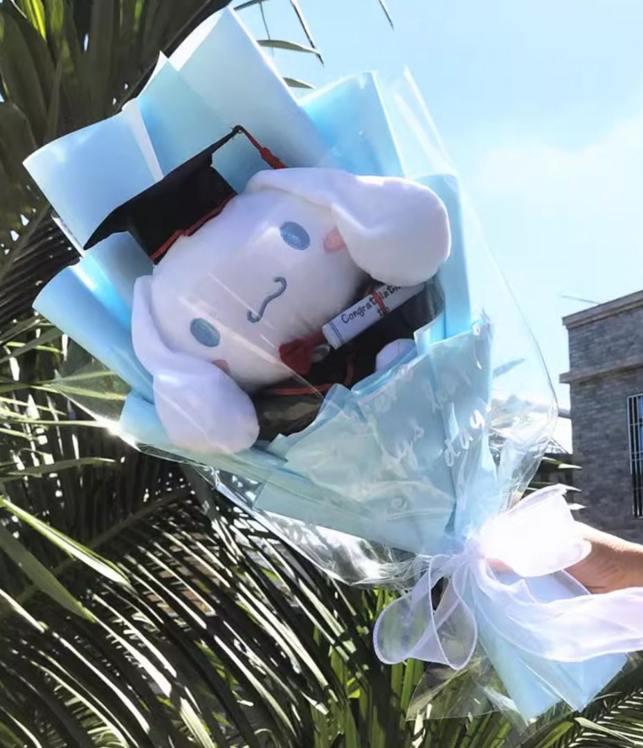 Sanrio Cinnamoroll Graduation Bouquet, Hobbies & Toys, Toys & Games on