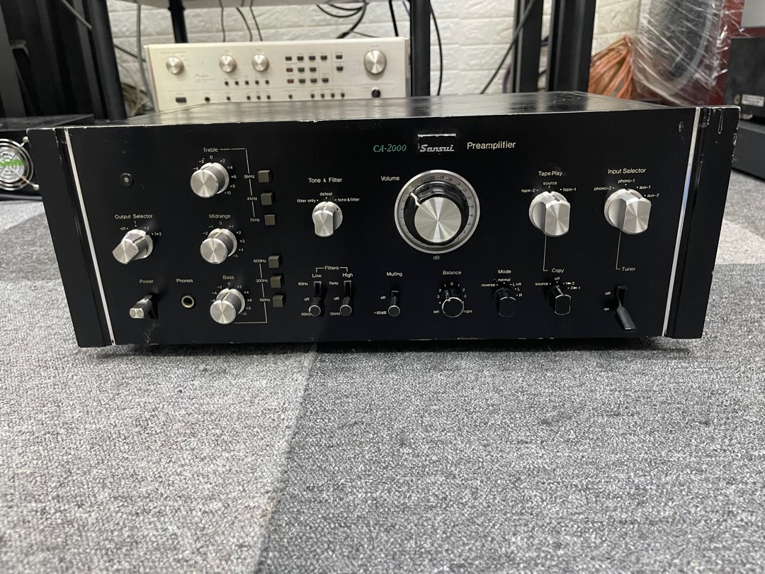 Sansui CA-2000前級功放, 音響器材, Soundbar、揚聲器、藍牙喇叭、耳擴